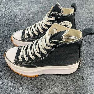Converse Black and White High-Top Sneakers